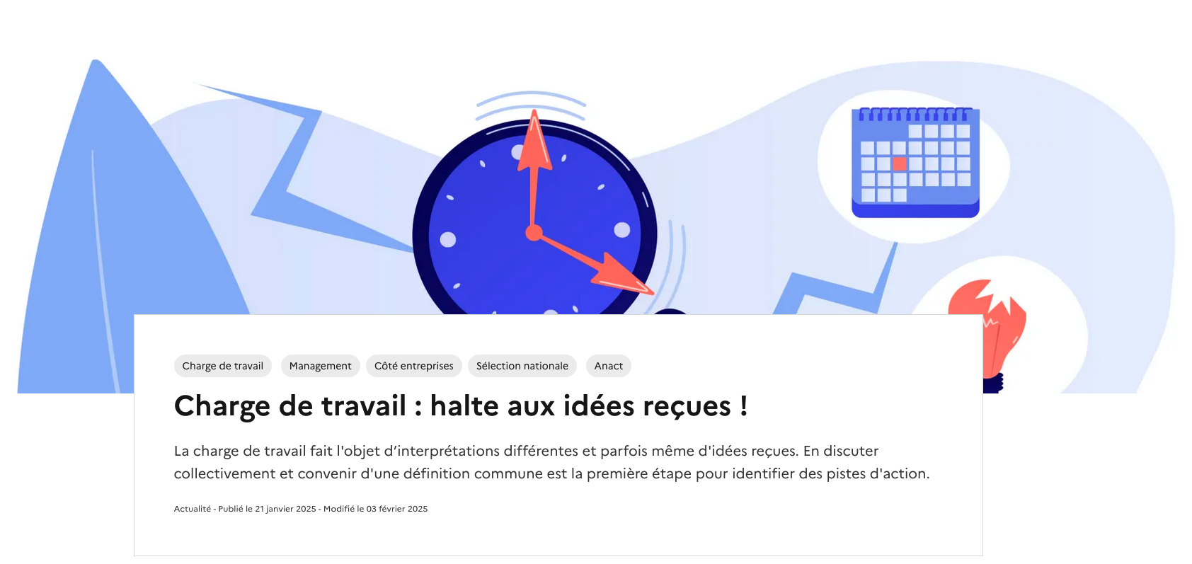 Vignette document Charge de travail : halte aux idées reçues !
