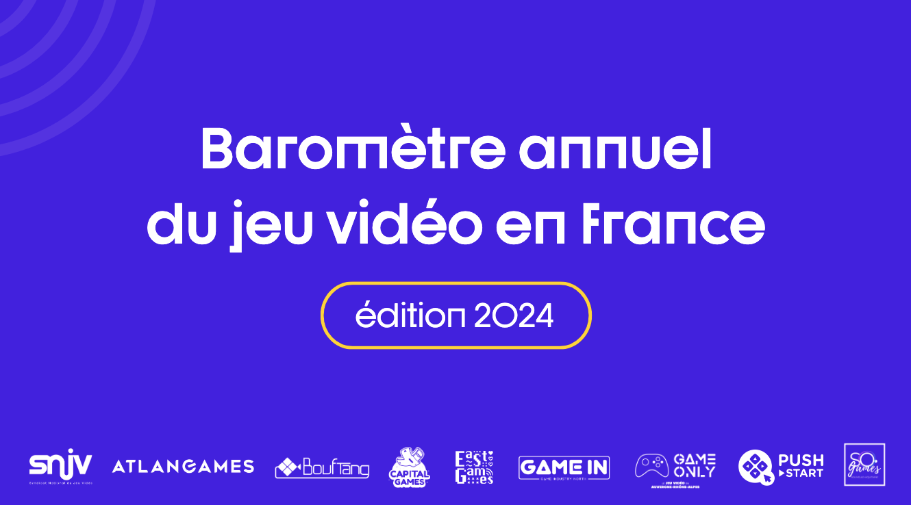 Baromètre annuel du jeu vidéo en France, édition 2024