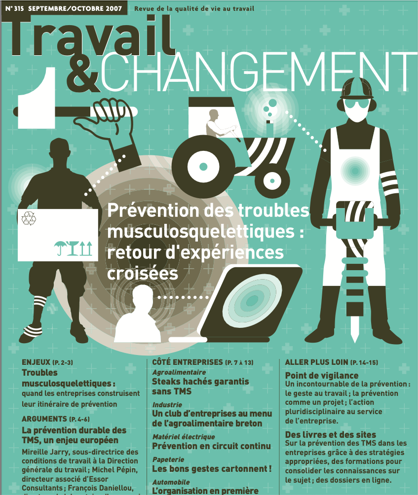 Prévention des troubles musculosquelettiques : retour d'expériences croisées
