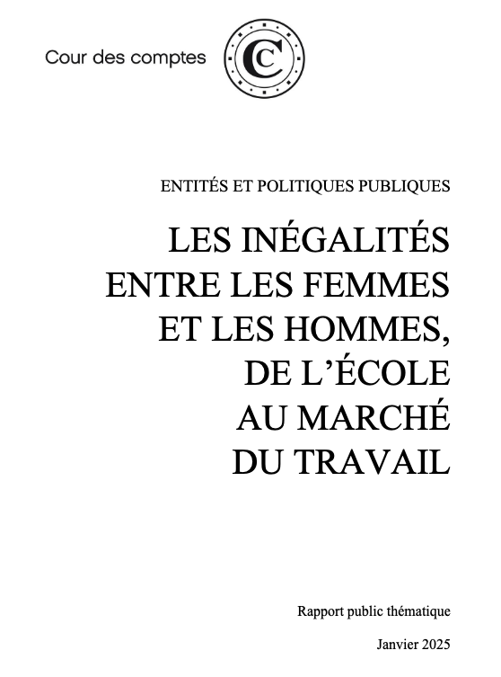 Les  inégalités entre les femmes et les hommes, de l'école au marché du travail