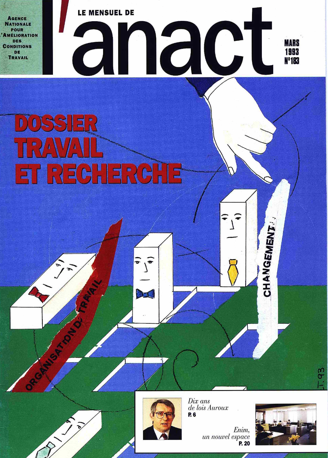 Recherche. Travail, entreprise, société...