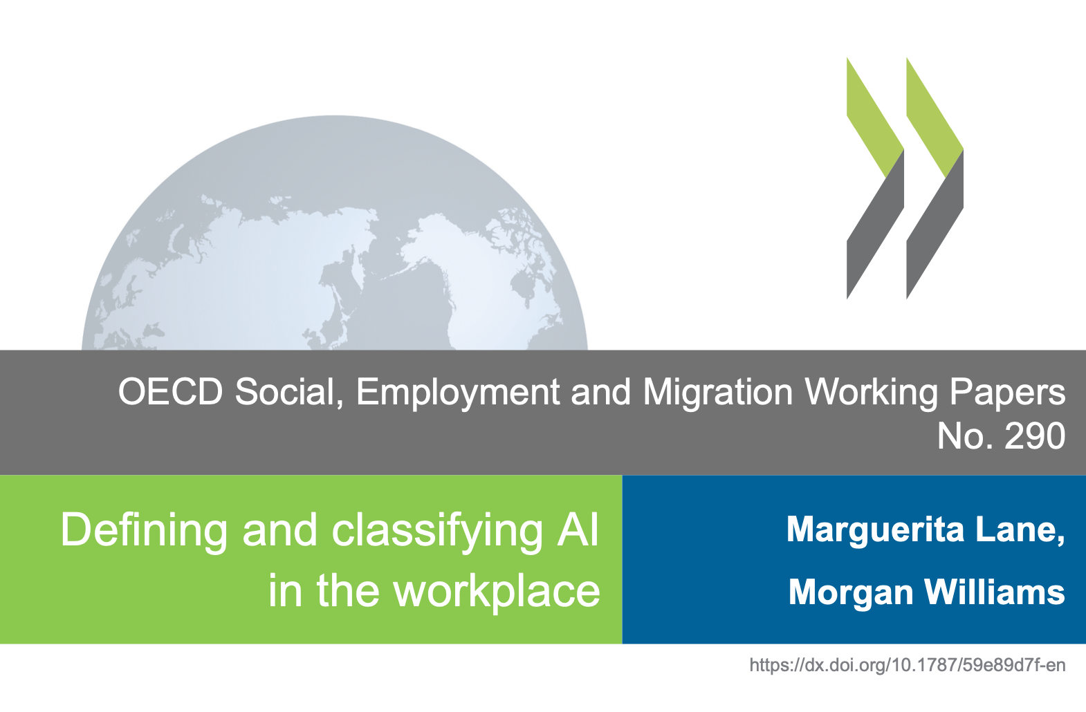 Defining and classifying AI in the workplace