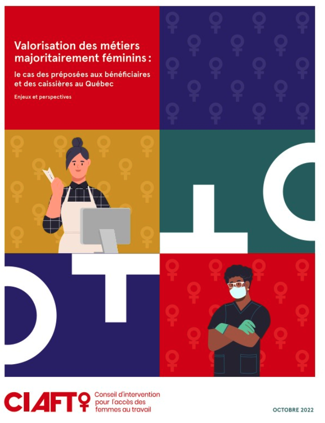 Valorisation des métiers majoritairement féminins : le cas des préposées aux bénéficiaires et des caissières au Québec. Enjeux et perspectives