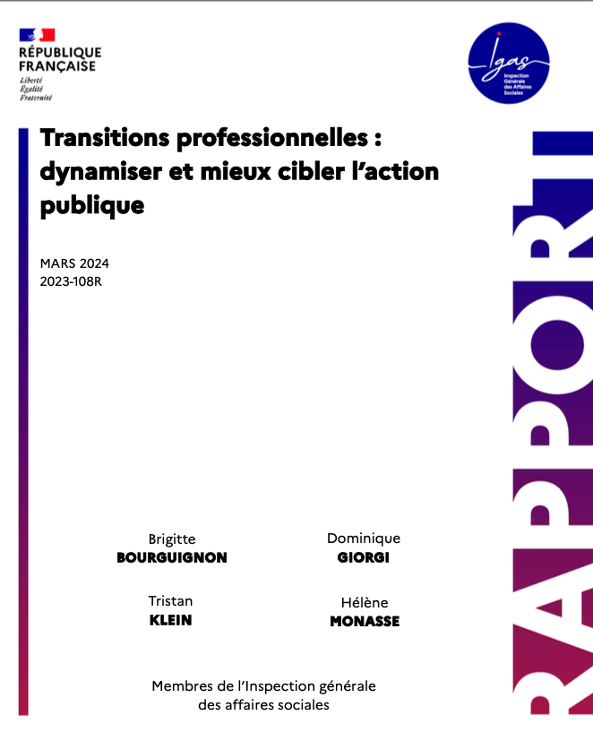Transitions professionnelles : dynamiser et mieux cibler l’action publique