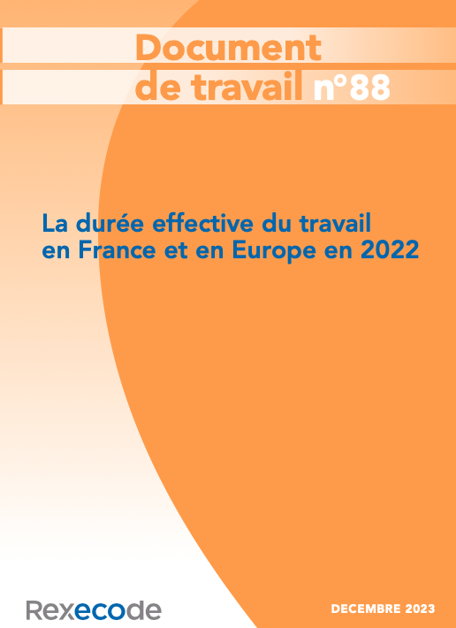 La  durée effective du travail en France et en Europe en 2022