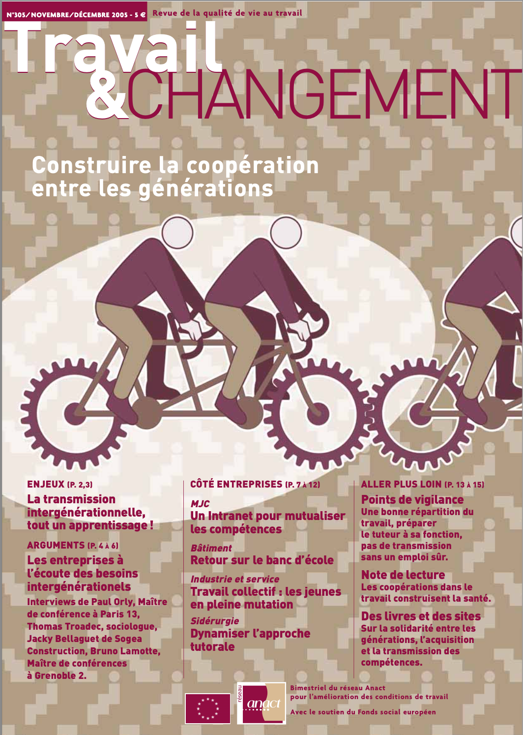 Construire la coopération entre les générations